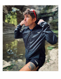 Chaqueta Cortavientos BCN running Boink 5322001 negro - Puber Sports
