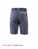 Bermuda Trekking Hombre BCN Sphere ZIRCON Gris – DWR Waterproof - Puber Sports