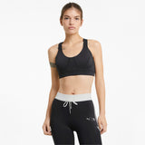 Top mujer PUMA TRAIN FIRST MILE MID IMPACT BRA 520250 negro - Puber Sports