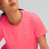 Camiseta mujer running PUMA RUN SS TEE 34 fluor | Transpirable